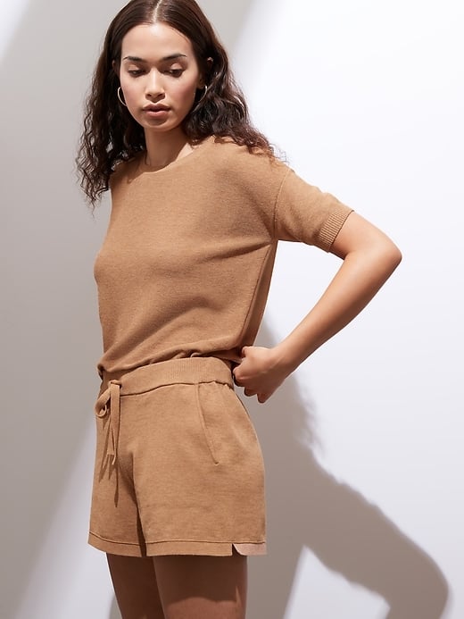 Banana Republic UV Resistant Short Sleeve Sweater