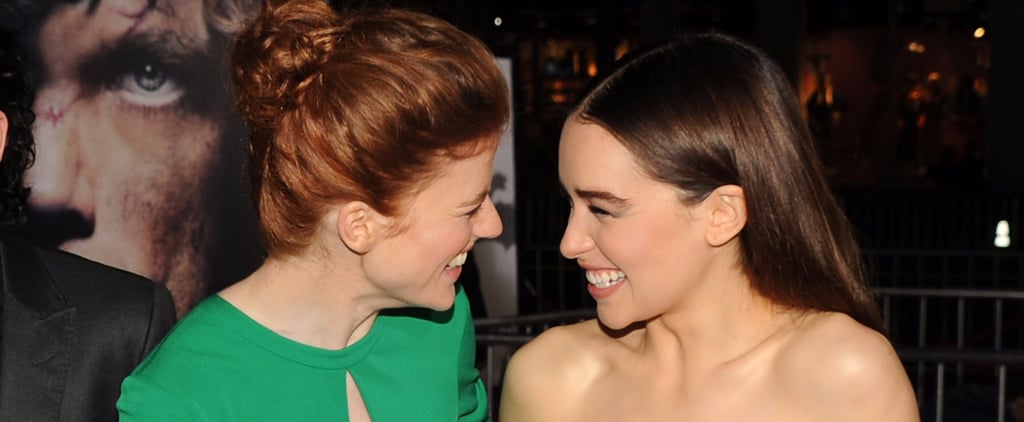 Are Emilia Clarke and Rose Leslie Friends?