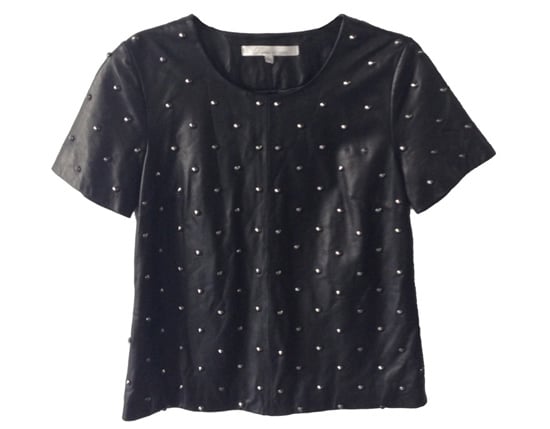 Lovers Friends Thrilled Vegan Leather Studded Shirt Review