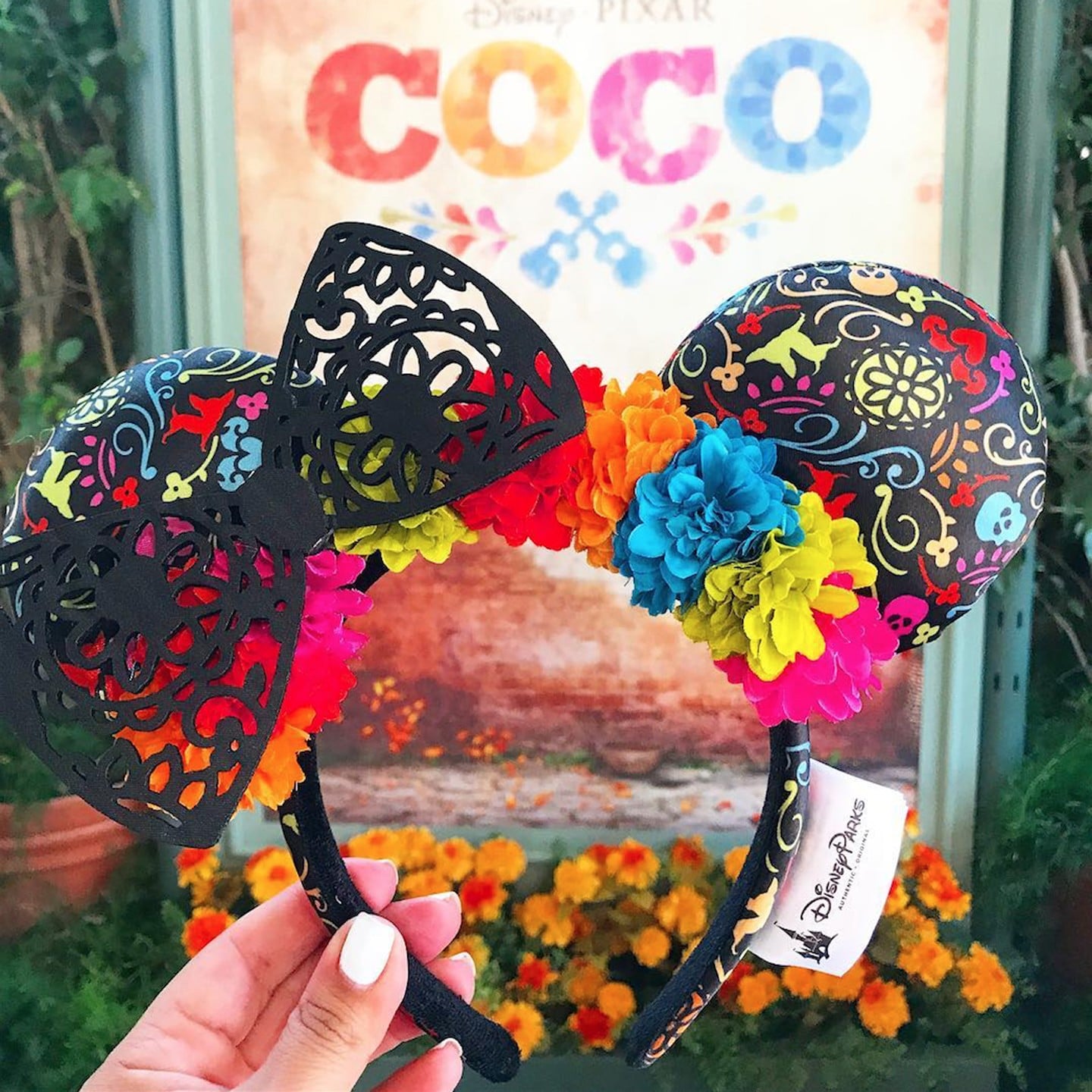 coco disney ears New Disney and Pixar Coco Ear Headband on Disney Store  main image 4