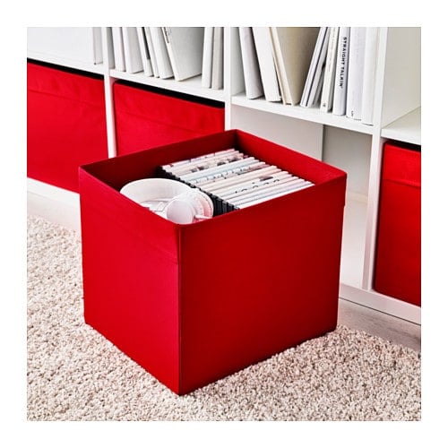 Red Storage Box Organisation Products From Ikea POPSUGAR UK