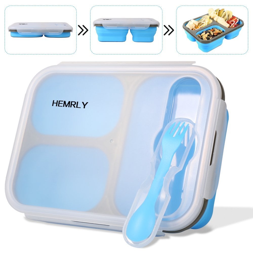 Hemrly Collapsible Bento Lunch Box