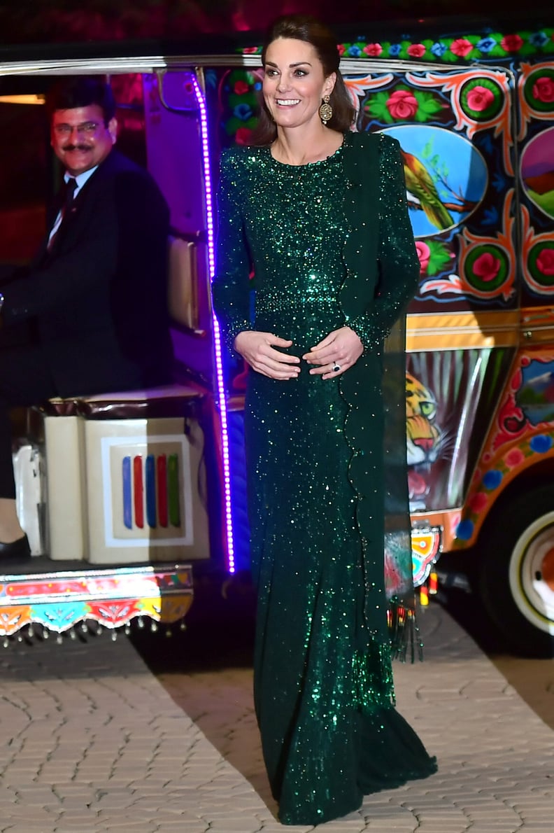 Kate Middleton in Jenny Packham