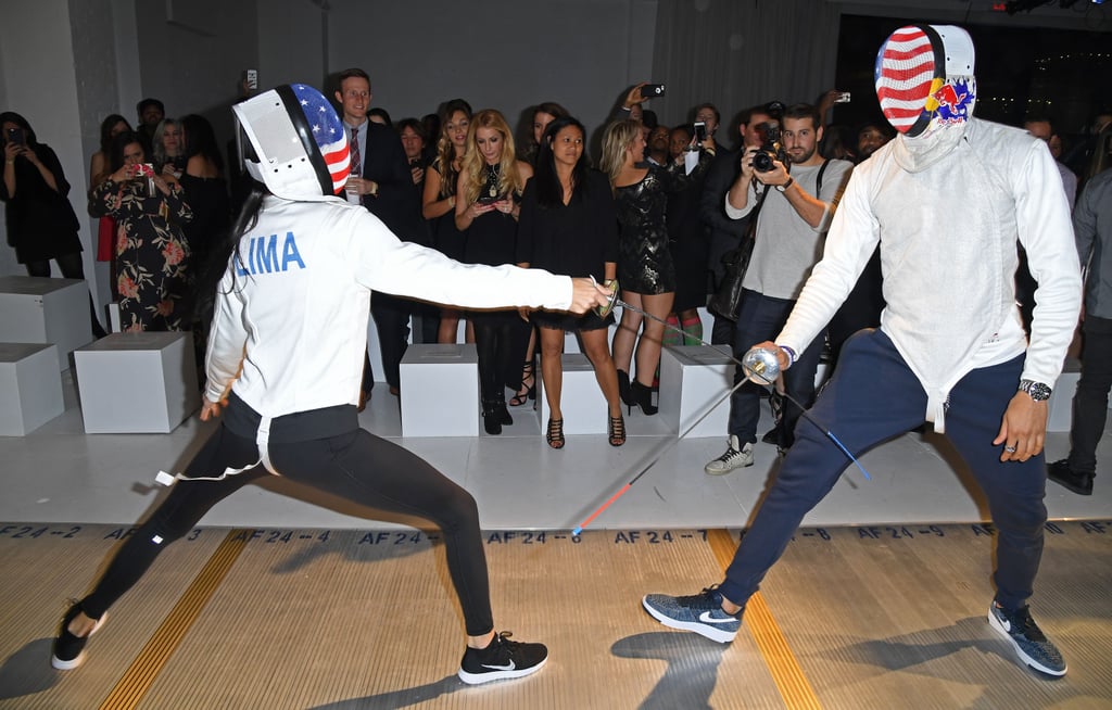 Adriana Lima Fencing Pictures December 2016