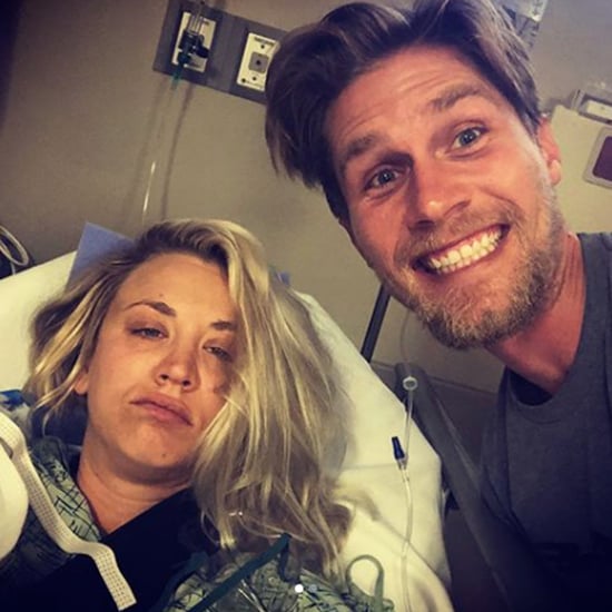 Kaley Cuoco Shoulder Surgery Instagram Pictures