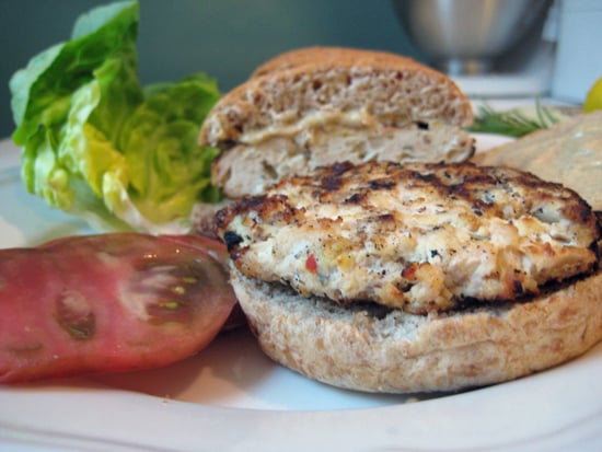 Herb-Chicken Tofu Burgers