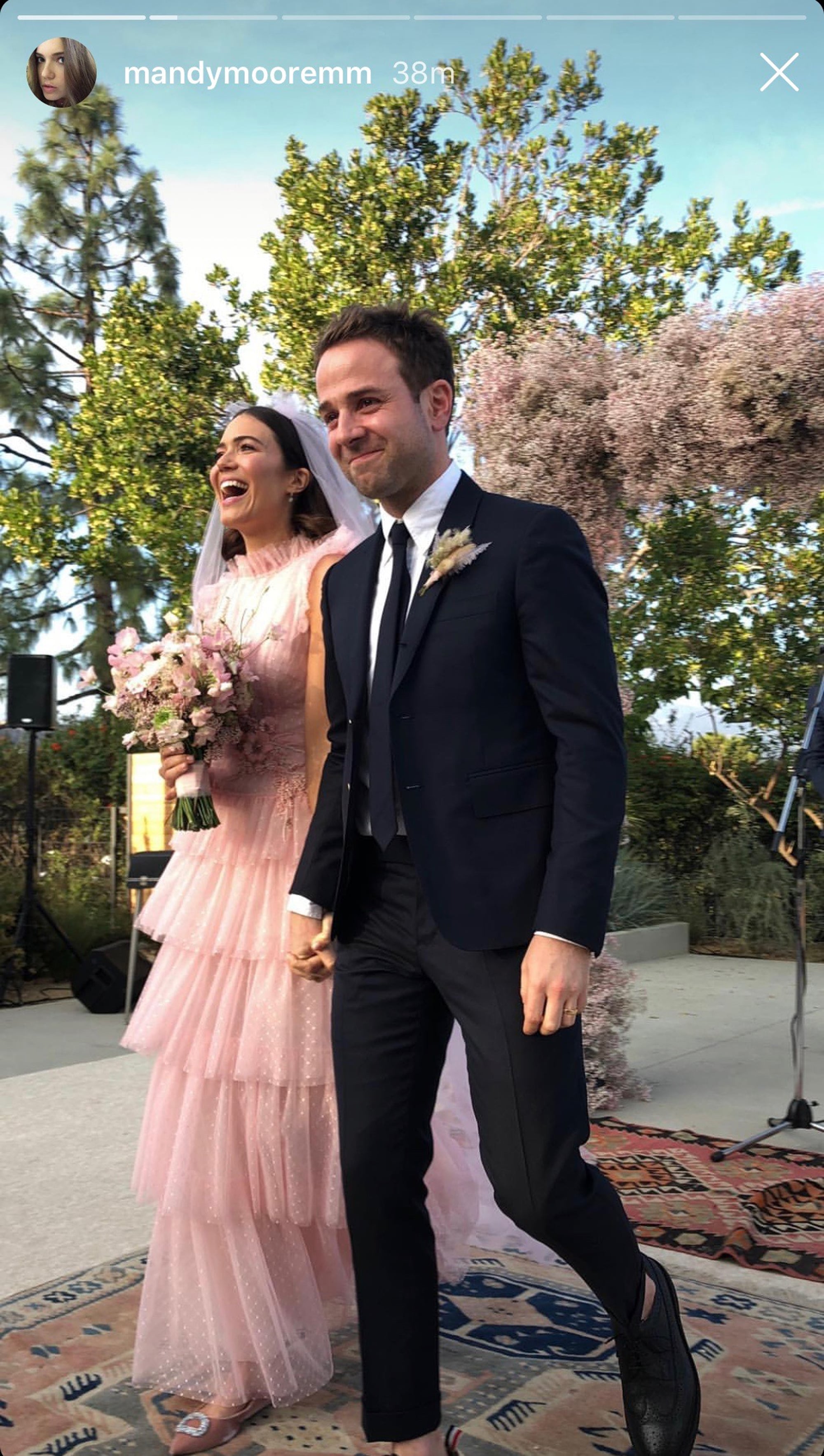 Mandy moore wedding dress new arrivals