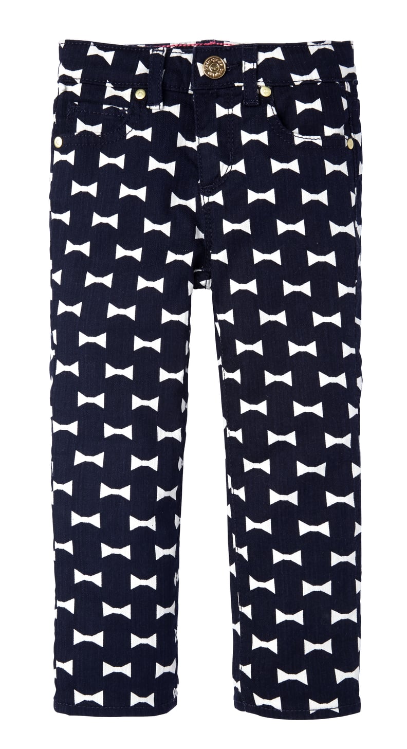 Kate Spade Bow Print 5-Pocket Jeans