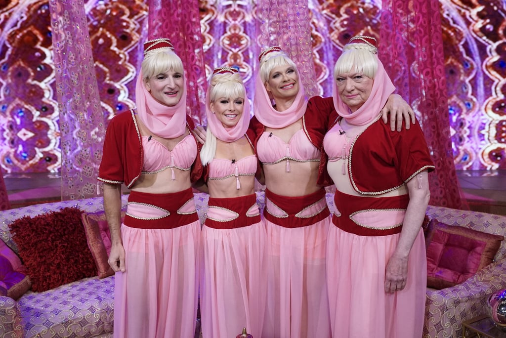 Michael Gelman, Kelly Ripa, Ryan Seacrest and Art Moore all got in on the I Dream of Jeannie reboot action.