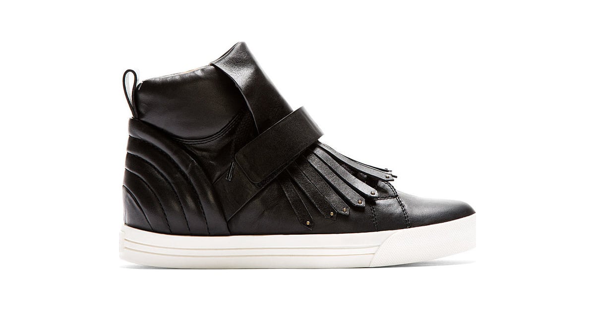 Marc Jacobs Black Tassel Talco High-Top Sneakers ($545) | Stylish ...