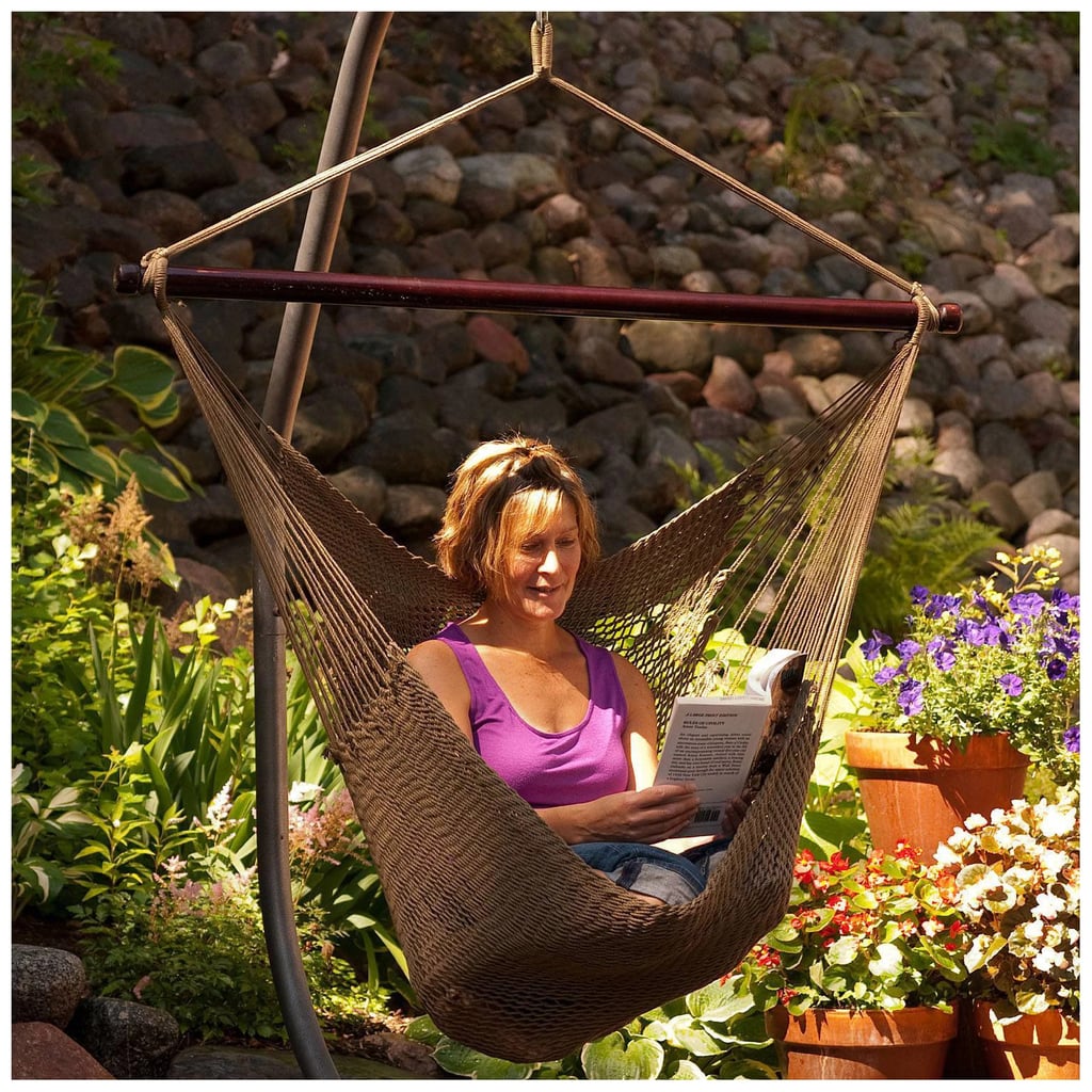 Something Woven: Algoma Outdoor Hanging Caribbean Rope Chair