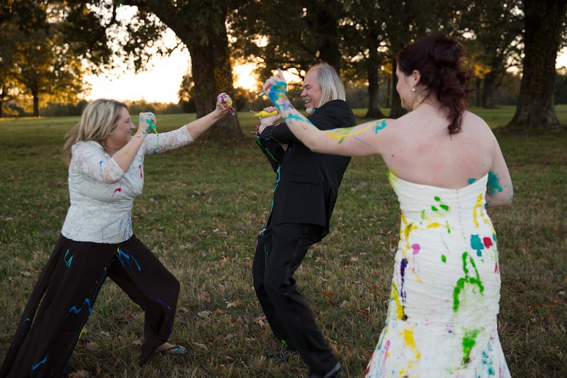 Woman Left at the Altar Does Trash the Dress Shoot