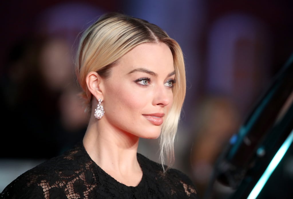 BAFTAs 2020: Margot Robbie's Black Lace Chanel Gown