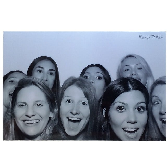 Kourtney's smile was front and center in this group shot. 
Source: Instagram user kimkardashian