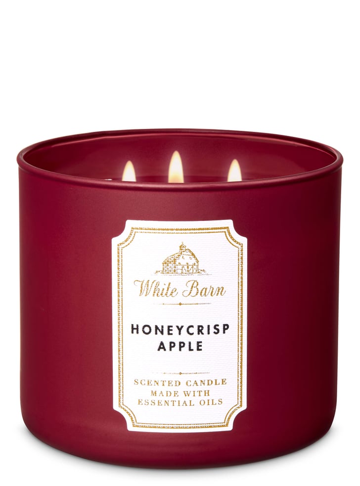 Bath and Body Works Honeycrisp Apple 3Wick Candle Fall Bath and Body