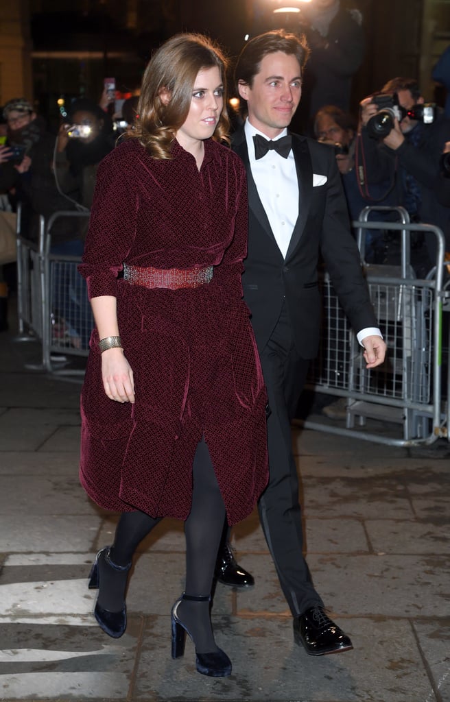 Princess Beatrice Red Alaia Dress March 2019