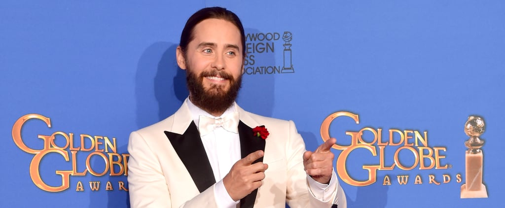 Jared Leto at the Golden Globes 2015