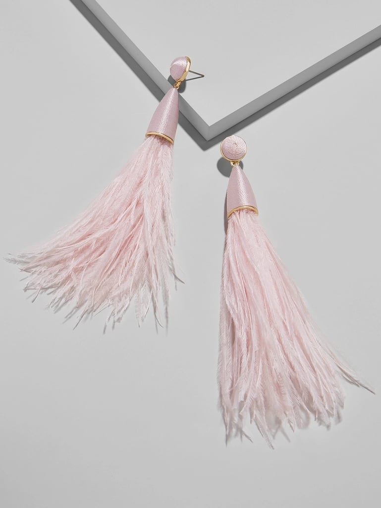 Chateau Feather Earings