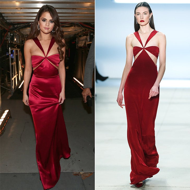 Selena Gomez Wearing Fall '16 Cushnie et Ochs