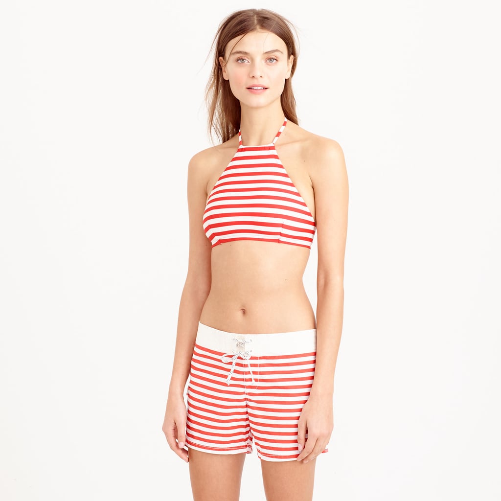 J.Crew Board Short in Classic Stripe (72) Stylish Gifts For BeachLovers POPSUGAR Fashion