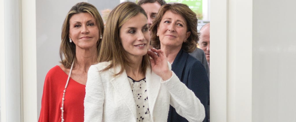 Queen Letizia's All-White Look September 2016