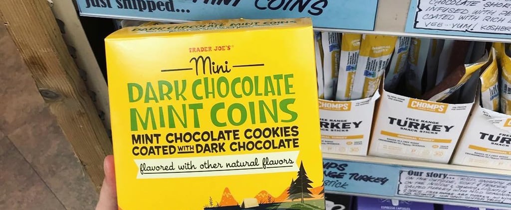 Trader Joe's Mini Dark Chocolate Mint Coins