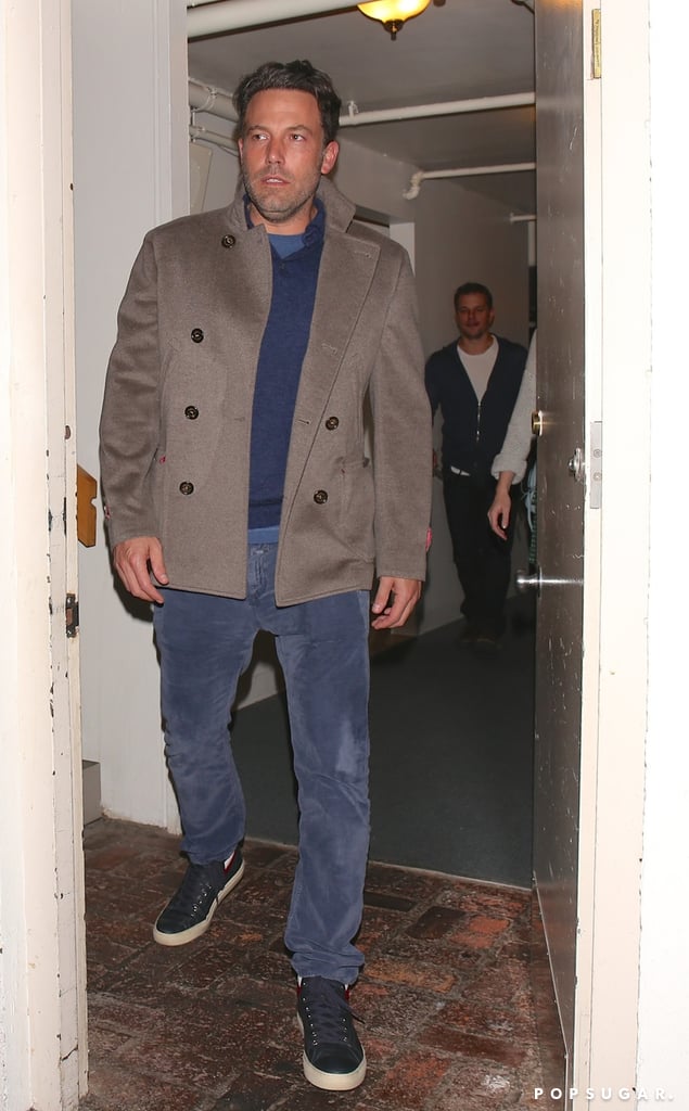 Ben Affleck, Matt Damon, and John Krasinski at Dinner