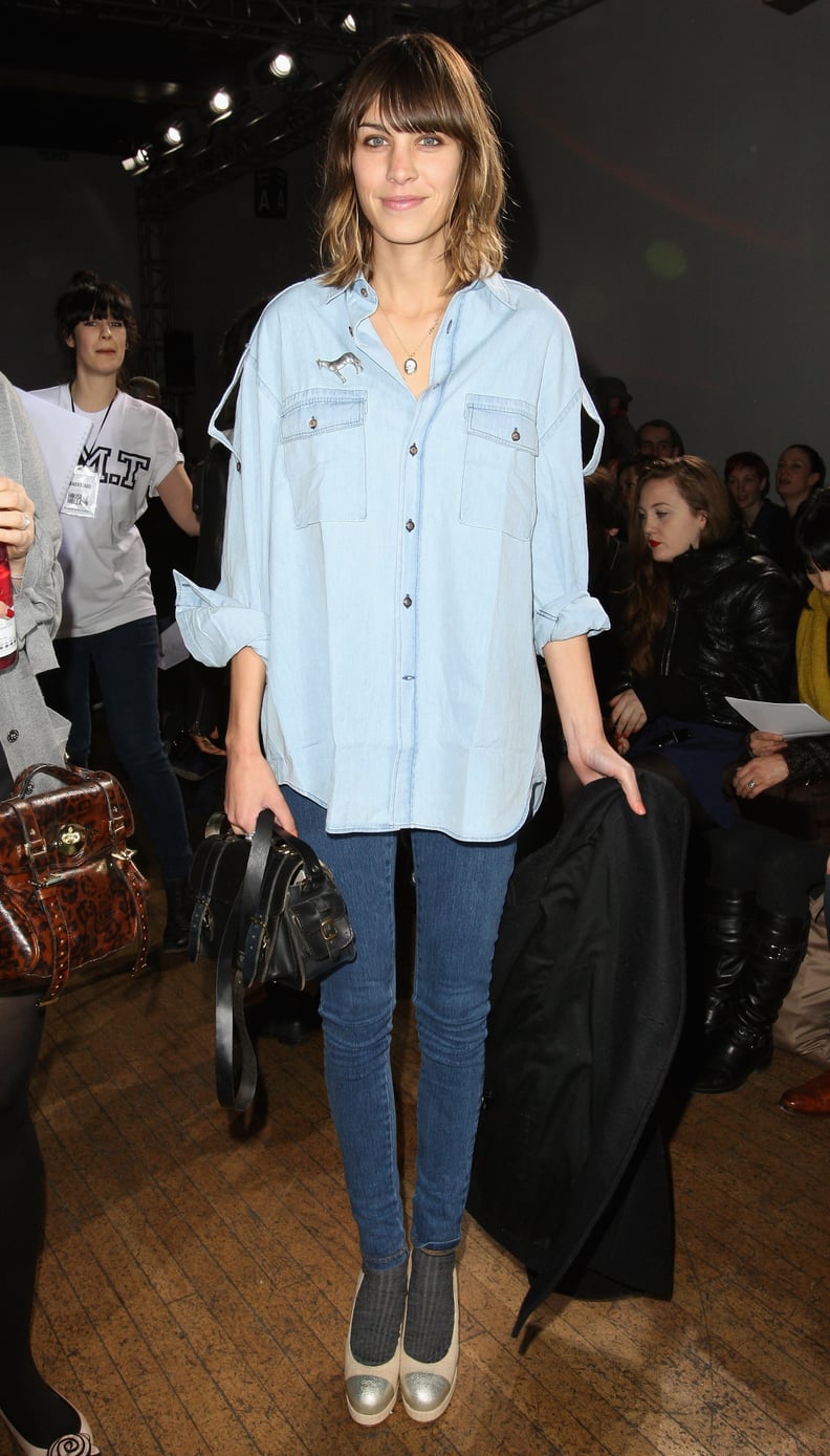 Alexa Chung + AG Jeans