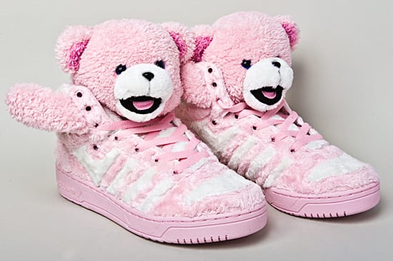 adidas with teddy bears on them