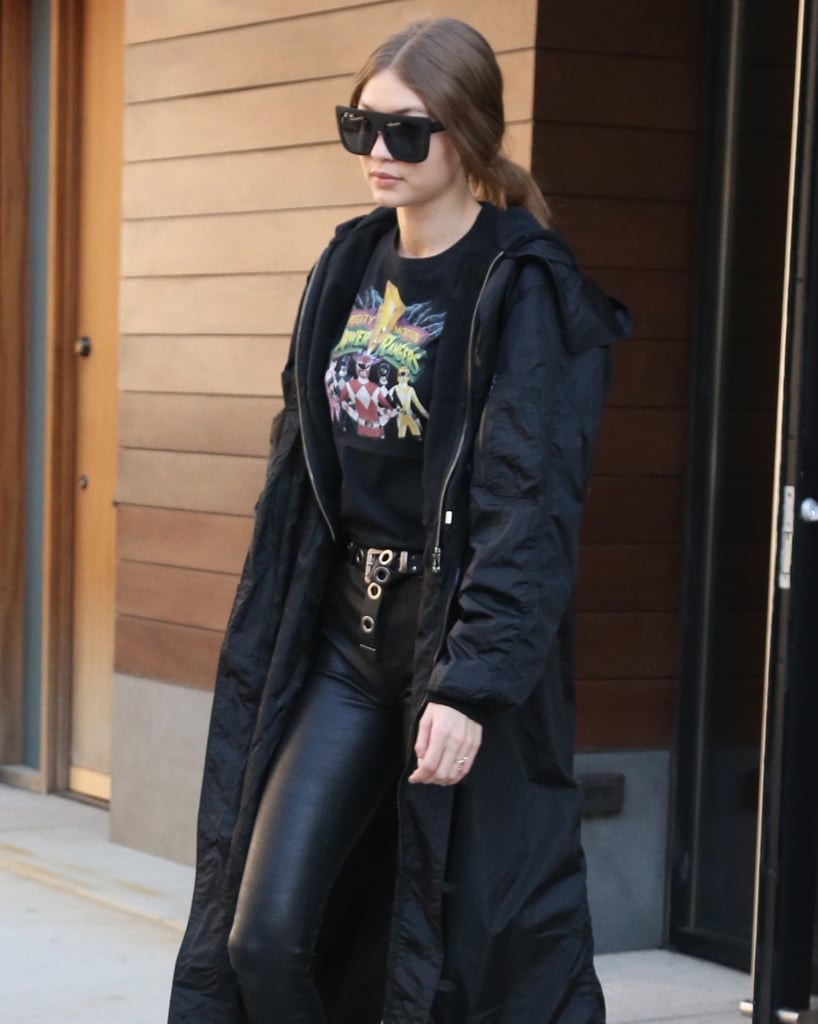 Gigi Wearing the Power Rangers Tee
