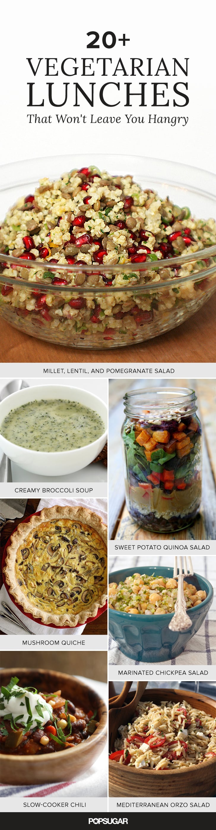 Vegetarian Work Lunch Recipes POPSUGAR Food