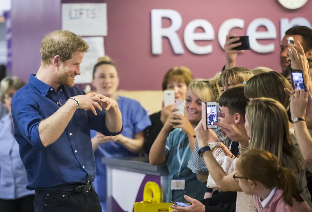 Prince Harry Visiting Leeds July 2017
