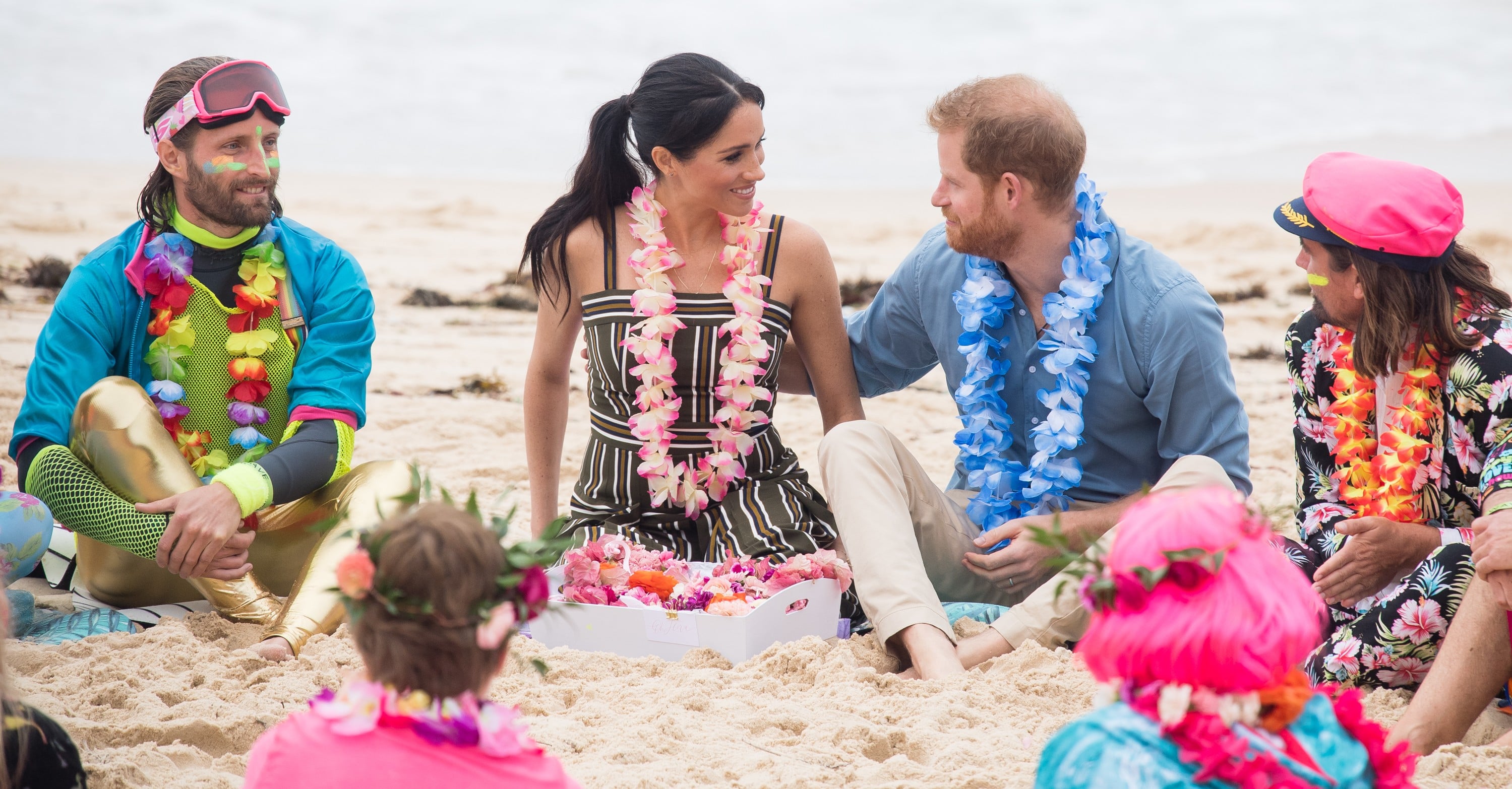 Prince Harry Talking Mental Health on Bondi Beach PS Celebrity