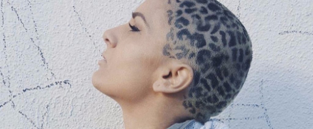 Leopard-Print Hair Color Ideas