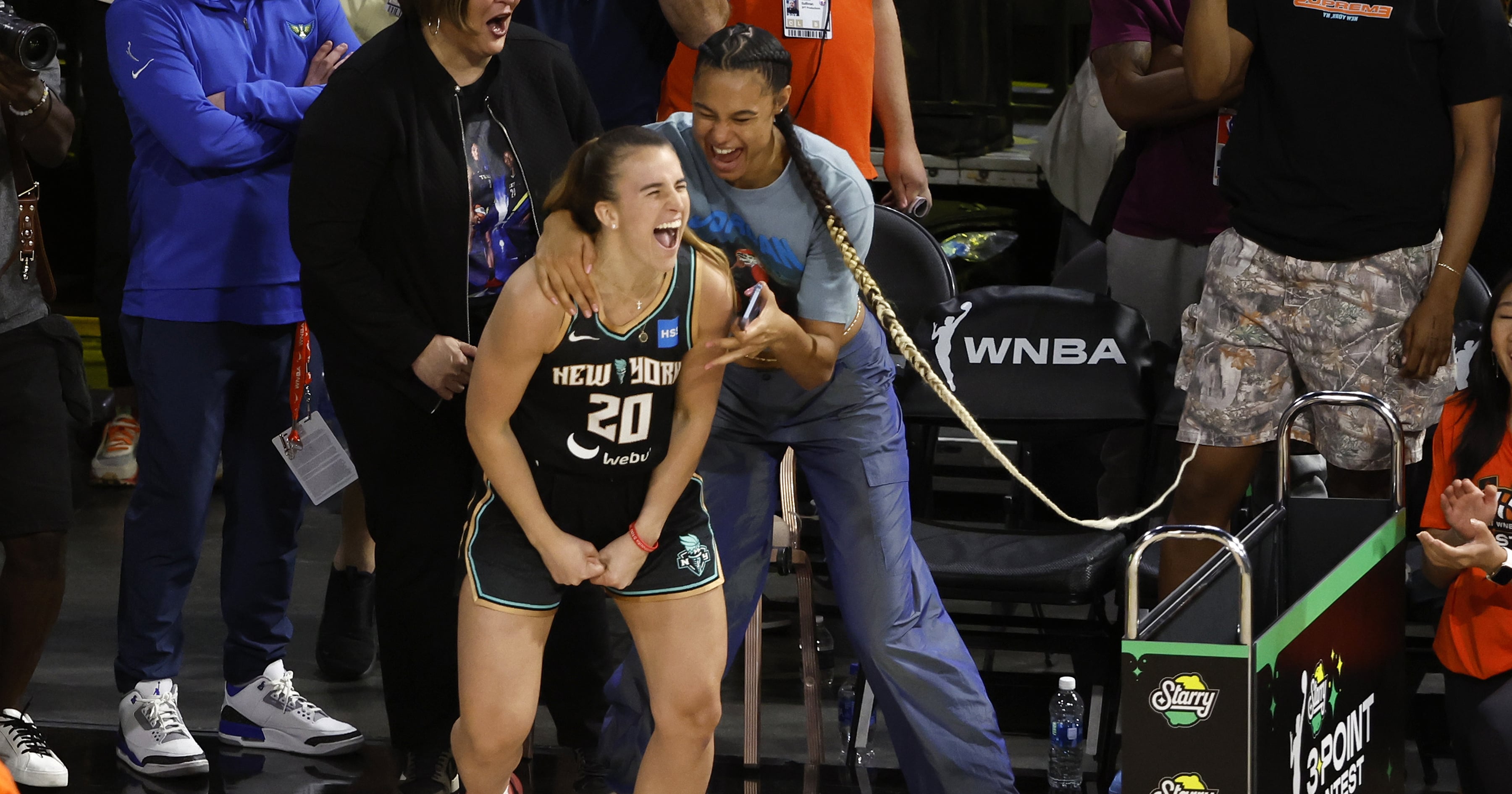 WNBA All-Star Weekend: Sabrina Ionescu sets 3-Point Contest record