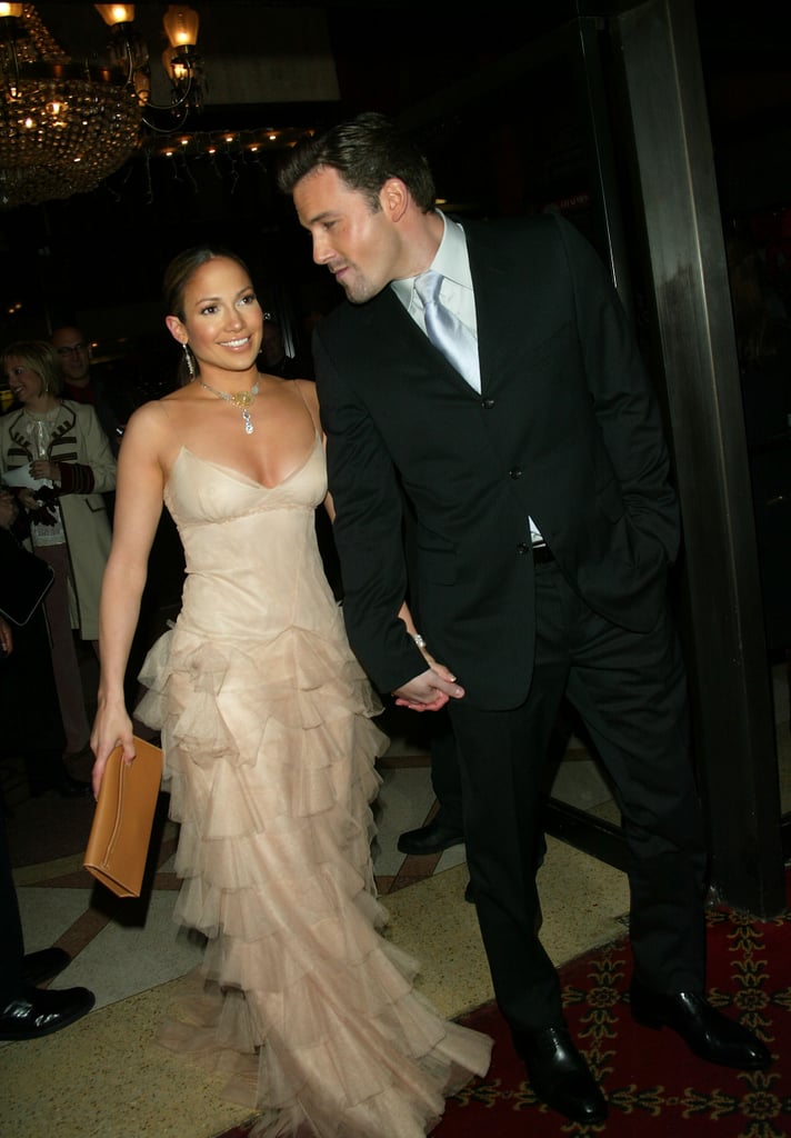Jennifer Lopez Ben Affleck's Red Carpet Debut, Then and Now