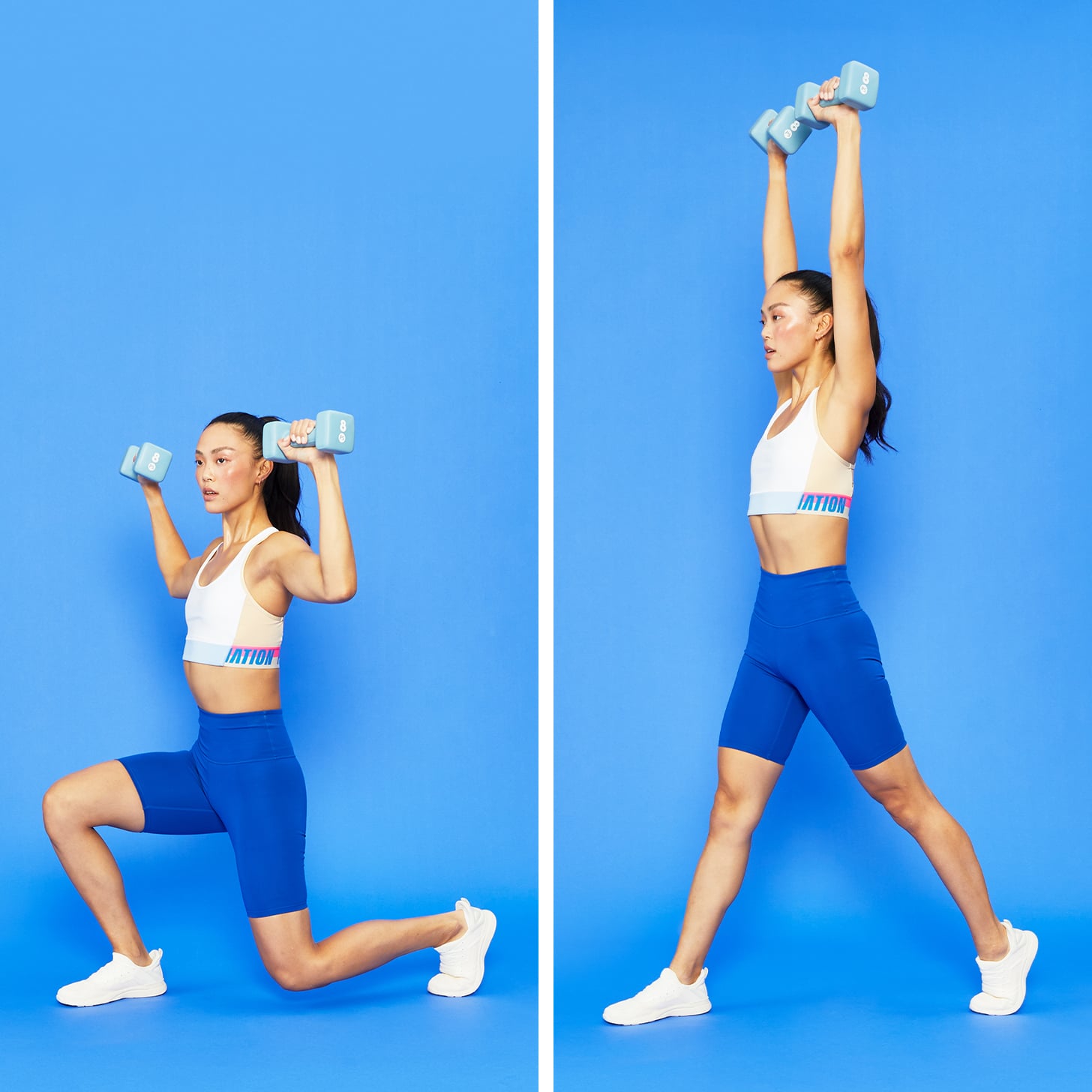 Leg workouts with clearance dumbbells and bench