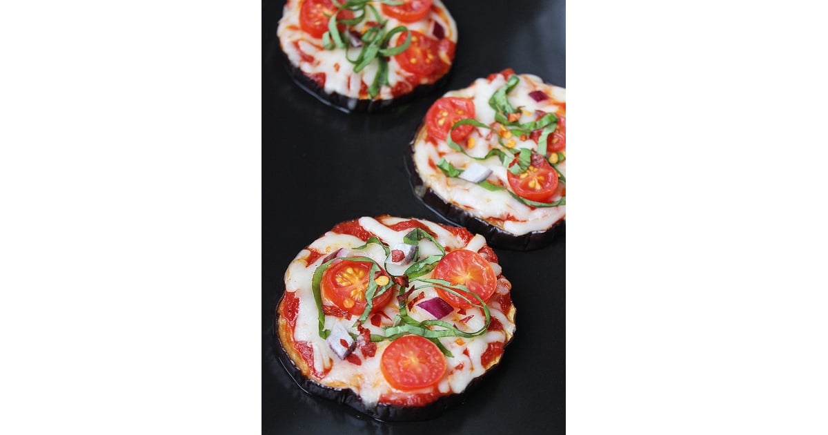 Eggplant Pizzas 400Calorie Dinners POPSUGAR Fitness Photo 32