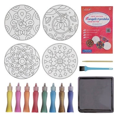 Make Your Own Rangoli Sand Art Kit