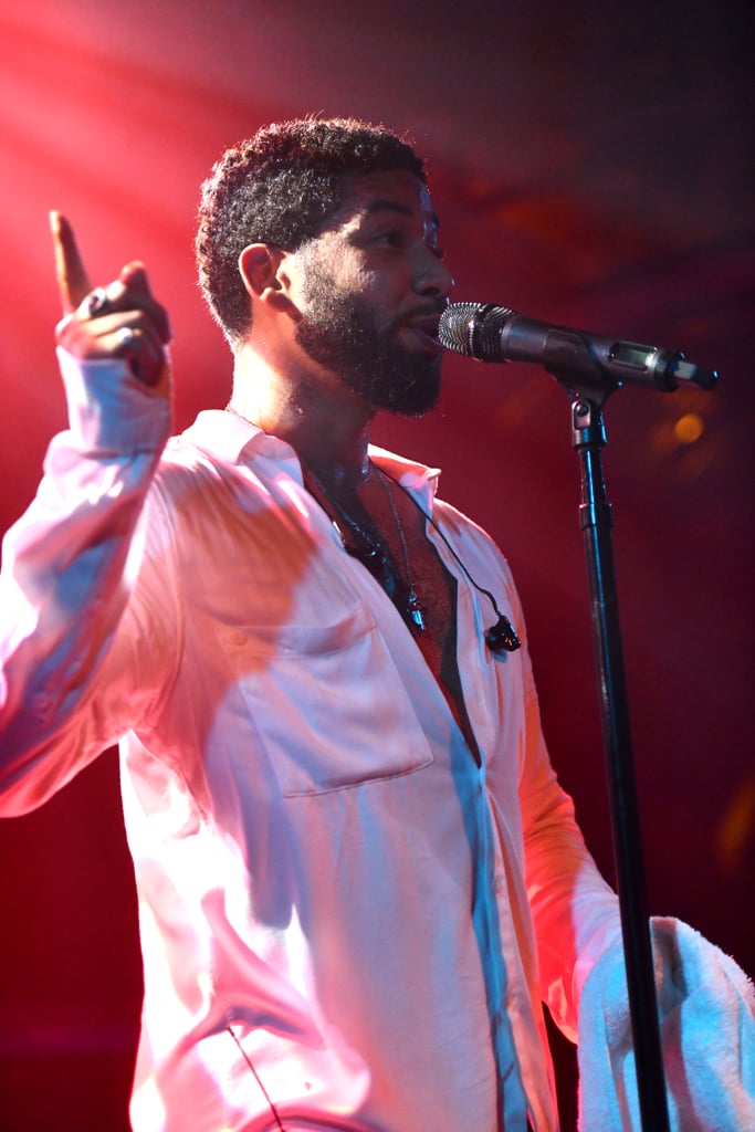 Jussie Smollett LA Performance After Attack February 2019