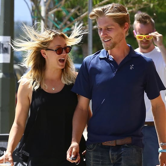 Kaley Cuoco and Karl Cook Hold Hands in LA August 2016