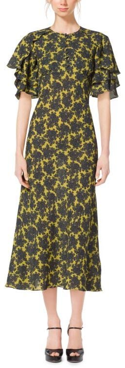 Michael Kors Paisley Silk-Georgette Dress ($2,195)