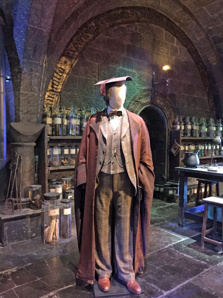 One of the most impressive sets is the potions classroom, which grew and changed as the films progressed, depending on who the professor was.