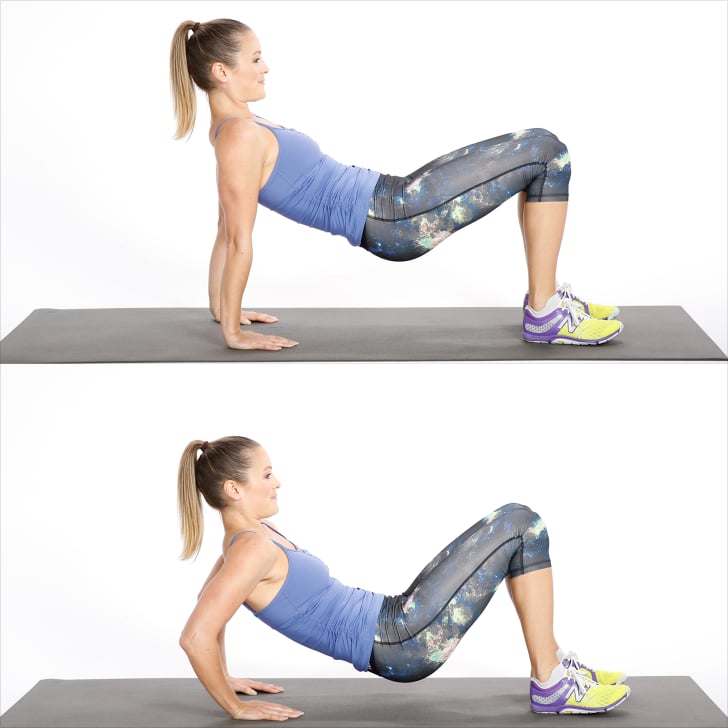 Ciruit Two Triceps Dip Bodyweight Workout For Women Popsugar Fitness Photo
