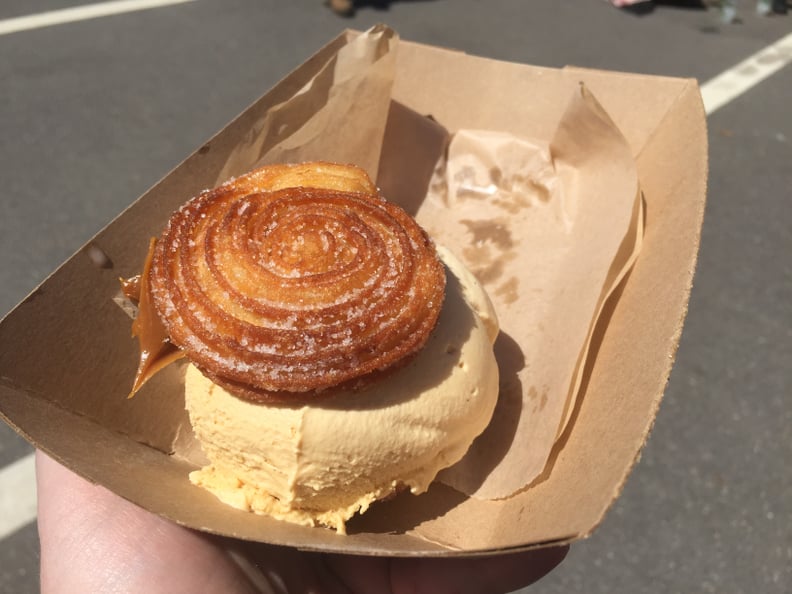 Churro Ice Cream Sandwich