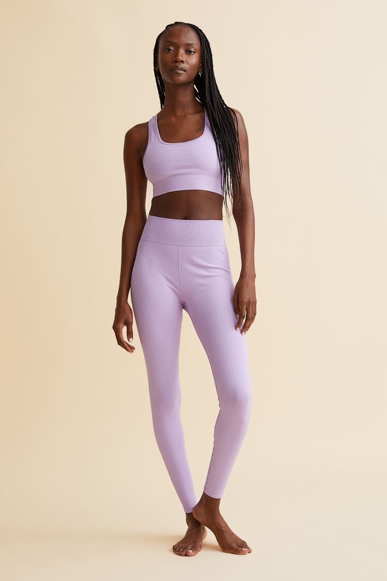 H&M Seamless Sports Crop Top