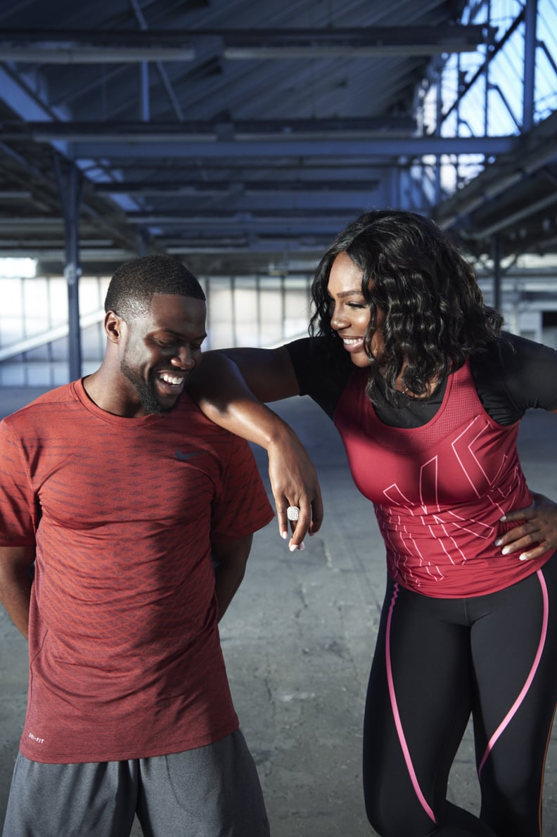 Serena Williams and Kevin Hart's Nike Workout | POPSUGAR Fitness