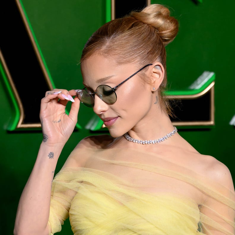 Ariana Grande's "For Good" Palm Tattoo