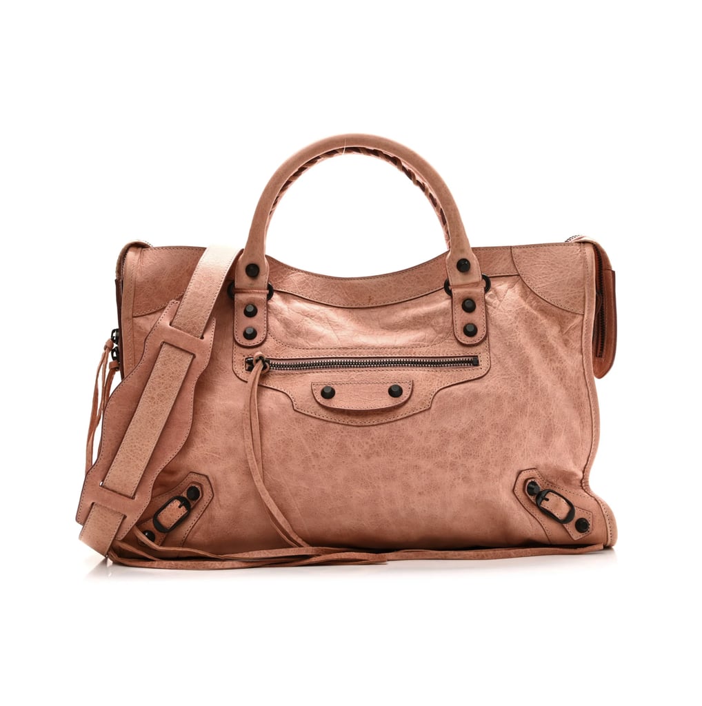 Balenciaga Agneau Classic Hardware City Vieux Rose
