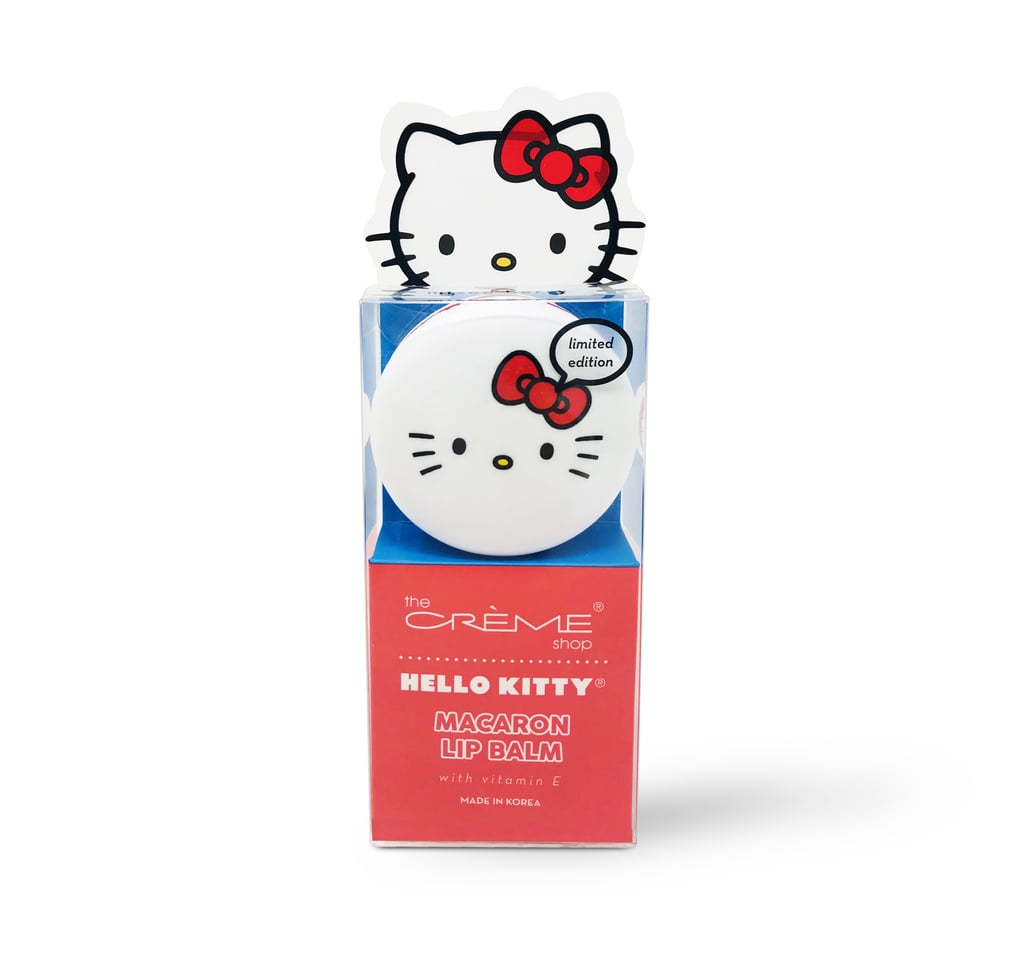 Hello Kitty Macaron Lip Balm in Cool as Mint ($8)
